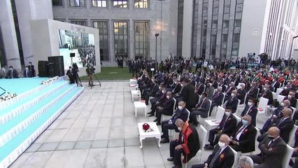Son dakika haber... Cumhurbaşkanı Erdoğan: "Ankara'ya şanına ve tarihine yakışır bir adliye binası kazandırmakta kararlıyız"