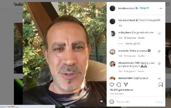 BALIKESİR'DE KONSER VEREN HALUK LEVENT, KOVİD OLDUĞUNU AÇIKLADI
