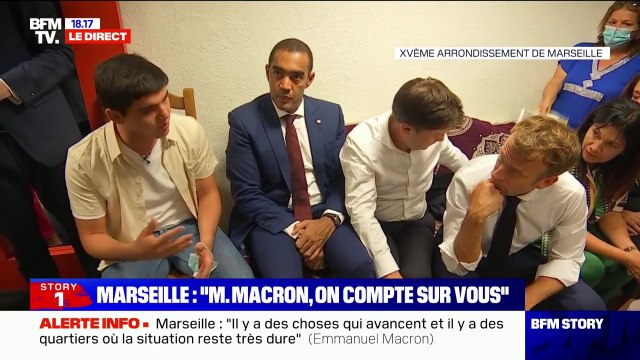 Un responsable associatif interpelle Emmanuel Macron sur le plan Marseille en grand