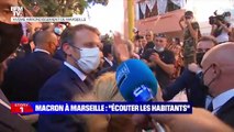 Story 3 : Emmanuel Macron, bain de foule dans la cité - 01/09