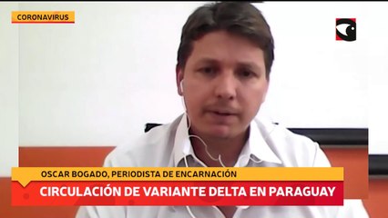 Circulación de variante Delta en Paraguay