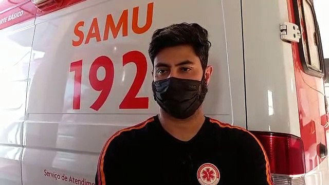 Após roubo de veículo, jovem é baleado pela Polícia Militar em Umuarama - Médico do Samu Francisco Jardim