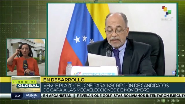 En Venezuela vence plazo de inscripción de candidatos a elecciones