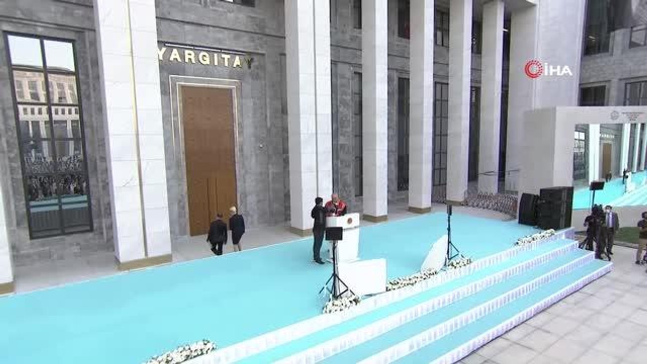 Yargıtay'ın yeni bina açılışı ve 2021-2022 adli yıl başlangıç töreni gerçekleştirildi