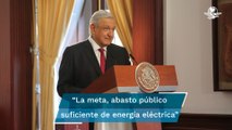 AMLO enviará iniciativa de reforma en materia eléctrica este mes