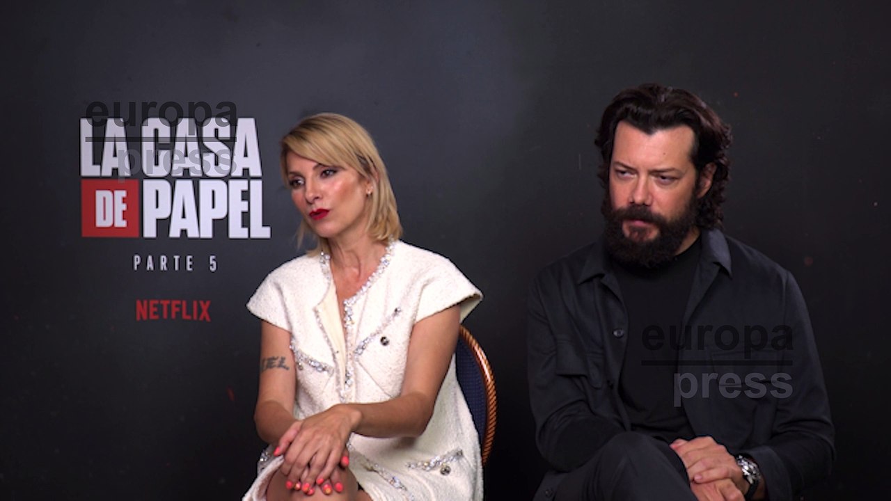 La actriz Najwa Nimri cree que 'La casa de papel' es "una patada en la mesa"