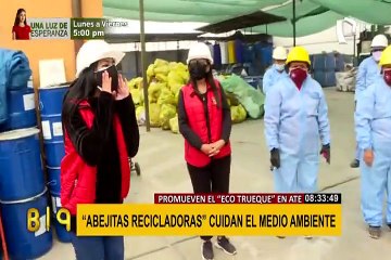 “Abejitas recicladoras”: conozca el equipo que cuida el medio ambiente con el ‘Eco trueque’