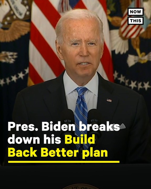 How Biden Plans to 'Invest' in U.S. Families