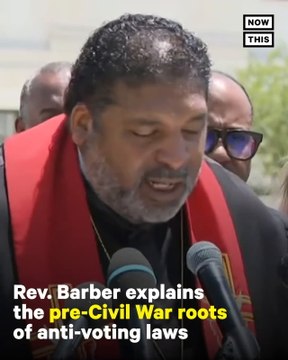 Rev. Barber Speaks Out Against Anti-Voting Laws