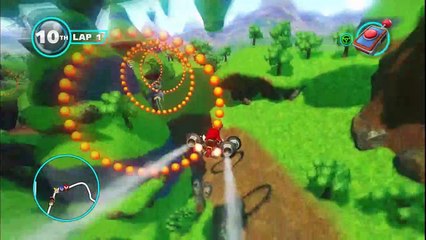 Very Fast Gameplay of Sonic & All Stars Racing Transformed