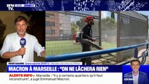 Marseille: plusieurs sociétés sont intervenues pour nettoyer la cité Bassens avant l'arrivée d'Emmanuel Macron