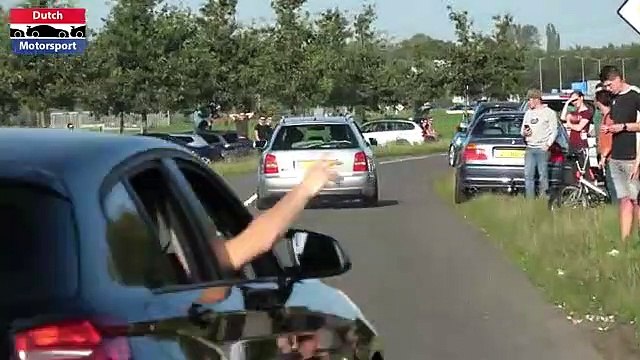 Sportscars Leaving a Car Show- - 700HP M140i- RS4 Turbo- 660HP TTRS- Sierra Cosworth- M3 Touring