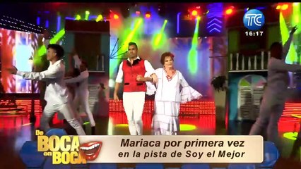 ¿Qué tal lo hizo? Mariaca Valdés se atrevió a bailar en la pista de Soy El Mejor