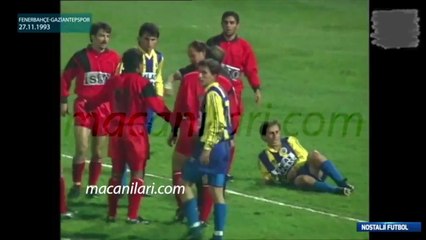 Fenerbahçe 4-2 Gaziantepspor [HD] 27.11.1993 - 1993-1994 Turkish 1st League Matchday 12