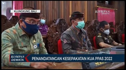 Penandatanganan Kesepakatan KUA PPAS 2022