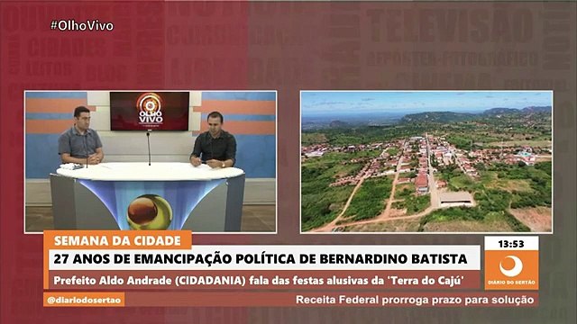 Prefeito dá detalhes da programação de emancipação de Bernardino Batista com 6 dias de eventos