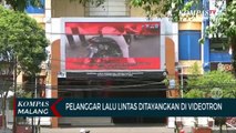 Langgar Lalu Lintas di Kota Malang, Siap-siap Tayang di Videotron