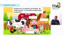 #AprendoEnCasa Español: Normas básicas de escritura (Quinto Año - Primaria) Miércoles 01 Setiembre 2021