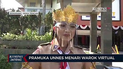 Pramuka Unnes Menari Warok Virtual