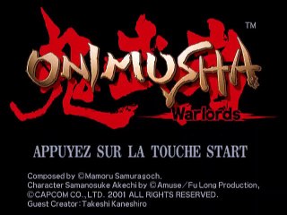 Onimusha : Warlords online multiplayer - ps2
