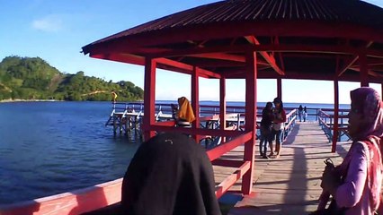 vlog wisata ke pantai batu buaya mananggu