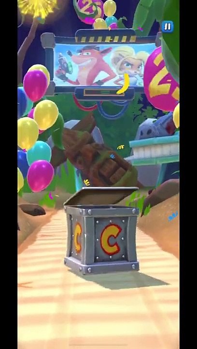 Iron Crate Battle Run Gameplay On Beach Jungle - Crash Bandicoot: On The Run! (Season 5 Boss)