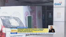 Emergency room ng Pasay City General Hospital, bukas na ulit para sa COVID at non-COVID patients | UB