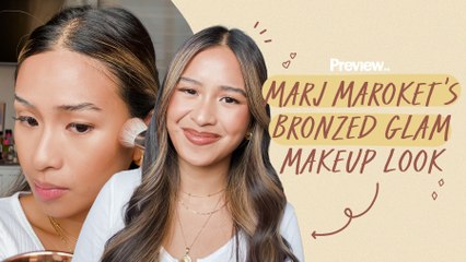 Marj Maroket's Bronzed Glam Makeup Look | Beauty Basics | PREVIEW