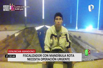 Madre de fiscalizador herido denunció que viene costeados gastos médicos sin ayuda de MML