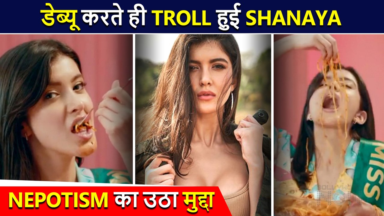 Shanaya Kapoor Gets Brutally Trolled Over Nepot...