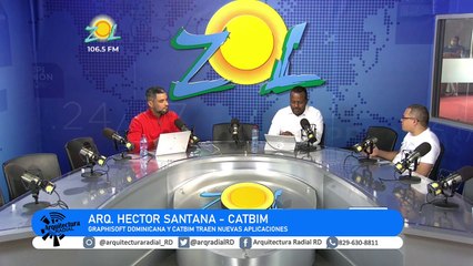 Arq  Héctor Santana – Grafisoft Dominicana y CATBIM traen nuevas aplicaciones