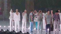 Fashion show in Venice hampered by hailstorm, see video