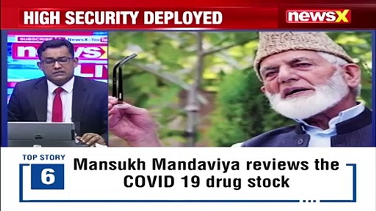 Separatist Leader Syed Ali Geelani Passes Away NewsX