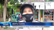 Lawan Covid-19, Polsek Gubug Polres Grobogan Bagikan Masker Gratis ke Warga