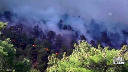 Çanakkale'de orman yangını: 30 hektar alan zarar gördü