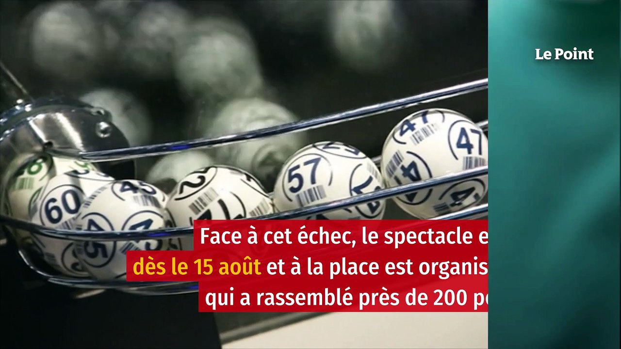 Dordogne : flop pour Jean-Marie Bigard, remplacé par un loto