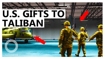 MASSES of Weapons Left in Hands of Taliban as U.S. RUSHES to Exit