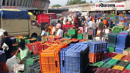 शेतमाल अपेक्षित भाव न मिळाल्याने शेतकऱ्यांवर आली शेतमाल फेकून द्यायची वेळ