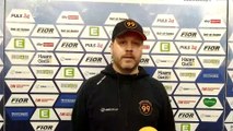 Statement Jens Gustafsson (Graz99ers) vor dem Duell mit Nove Zamky