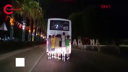 Patenli çocukların tehlikeli yolculuğu