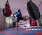 Milli kick boksçu Vedat Ağyürek'in hedefi dünya kupası şampiyonluğu