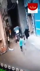 بطولة شاب مصري أنقذ طفلاً من الموت صعقاً بالكهرباء