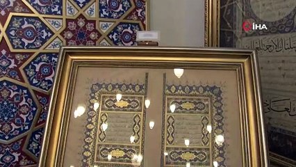 600 farklı tasarımla Karahisari Kur'an-ı Kerim tezhipleri tek ciltte toplandı