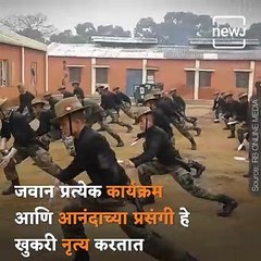 Watch: Khukari Dance Perfomed By Jawan Of Gorkha Regiment