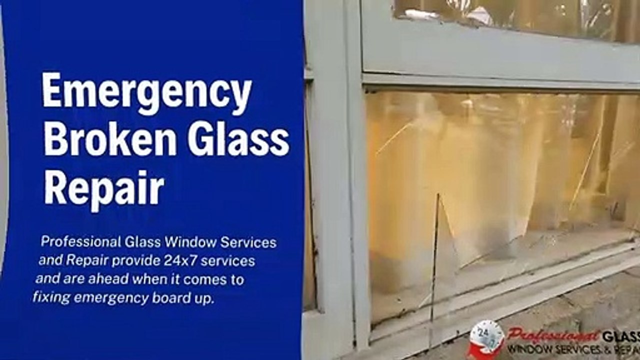 Emergency Broken Glass Repair at Washington DC