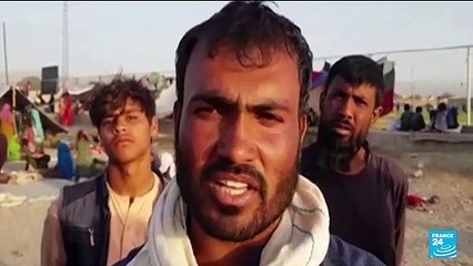 Afghan families flee the Taliban into Pakistan: 'We have come here because of misery and poverty'