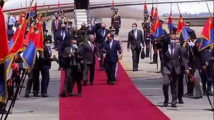 الرئيس عبدالفتاح السيسي يستقبل ملك الأردن الملك عبدالله الثاني