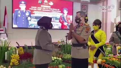 Peringatan HUT Polwan ke-73 di Polda Bangka Belitung Digelar Sederhana