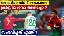 Did Ronaldo Slap O'shea During Portugal Vs Ireland Match? | Oneindia Malayalam