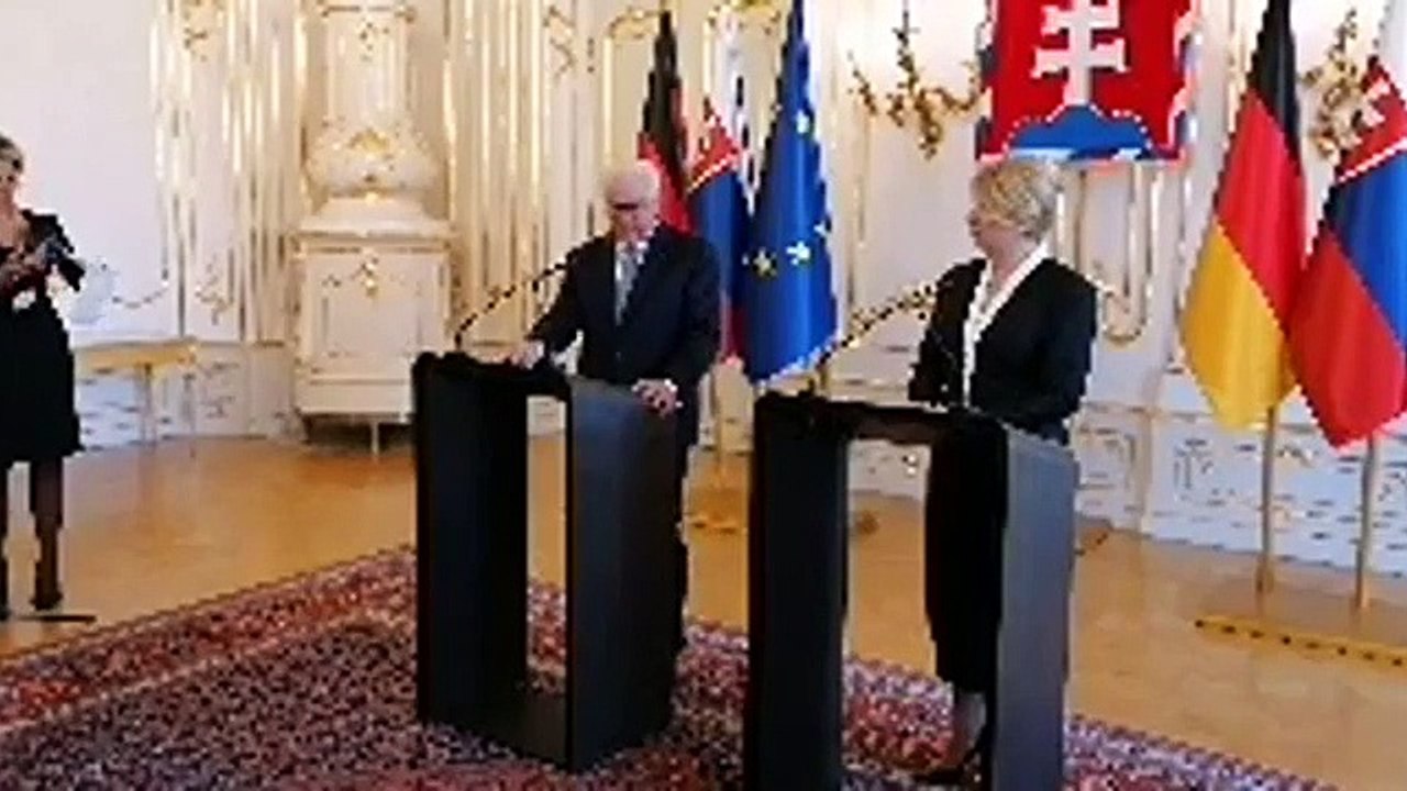 ZÁZNAM: Prezidentka Z.Čaputová rokovala vo štvrtok s nemeckým prezidentom Frankom-Walterom Steinmeierom